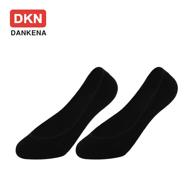 DANKENA Silicone Non-slip Socks Shallow Mouth Invisible Socks Solid Color Socks Wholesale